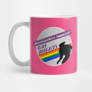 Gay Rights Werewolf Mug